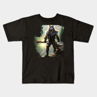 Wolf Warrior Kids T-Shirt